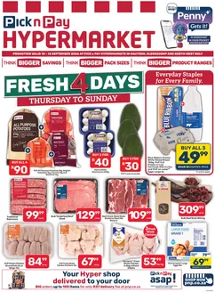 Pick n Pay Hypermarket catalogue in Bizana | Hypermarket Fresh Specials | 2026-09-10T00:00:00.000Z - 2026-09-13T00:00:00.000Z