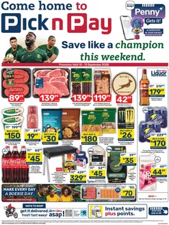 Pick n Pay catalogue in Bizana | Pick n Pay Weekend Specials | 2026-09-10T00:00:00.000Z - 2026-09-13T00:00:00.000Z