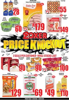Boxer catalogue in Howick | WC Price Knockout | 2026-09-14T00:00:00.000Z - 2026-09-20T00:00:00.000Z