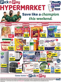 Pick n Pay Hypermarket catalogue in Mitchell's Plain | Hypermarket Weekend Specials | 2026-09-17T00:00:00.000Z - 2026-09-20T00:00:00.000Z