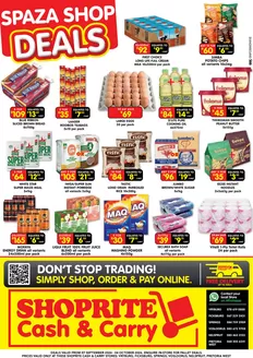 Shoprite catalogue in Howick | Spaza Shop Deals | 2026-09-14T00:00:00.000Z - 2026-10-04T00:00:00.000Z