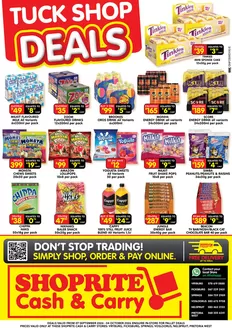 Shoprite catalogue in Howick | Tuck Shop Deals | 2026-09-14T00:00:00.000Z - 2026-10-04T00:00:00.000Z