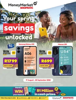 Shoprite catalogue in Howick | Your Spring Savings Unlocked | 2026-09-14T00:00:00.000Z - 2026-09-20T00:00:00.000Z