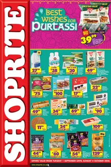 Shoprite catalogue in Umlazi | Shoprite Purtassi Savings KwaZulu-Naal 1 September - 6 October | 2026-08-31T00:00:00.000Z - 2026-10-06T00:00:00.000Z
