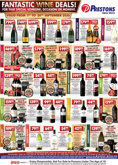 Prestons catalogue | Fantastic Wine Deals! | 2026-09-14T00:00:00.000Z - 2026-09-30T00:00:00.000Z