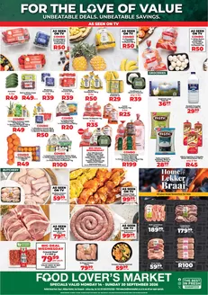 Food Lover's Market catalogue | Eastern Cape - 14 - 20 September 2026 | 2026-09-13T00:00:00.000Z - 2026-09-20T00:00:00.000Z