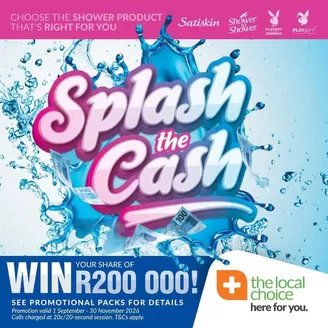 The Local Choice Pharmacy catalogue in Mount Edgecombe | The Local Choice Pharmacy weekly specials | 2026-09-01T00:00:00.000Z - 2026-11-30T00:00:00.000Z