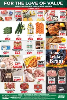 Food Lover's Market catalogue | Somerset West amp Vergelegen - 14 - 20 September 2026 | 2026-09-13T00:00:00.000Z - 2026-09-20T00:00:00.000Z