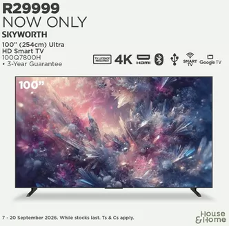 House & Home catalogue in Vanderbijlpark | Great offer for bargain hunters | 2026-09-07T00:00:00.000Z - 2026-09-20T00:00:00.000Z