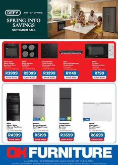 OK Furniture catalogue in Grootvlei | Exclusive deals and bargains | 2026-09-15T00:00:00.000Z - 2026-09-30T00:00:00.000Z