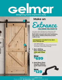 Gelmar catalogue | Gelmar Sale | 2026-09-17T00:00:00.000Z - 2026-09-30T00:00:00.000Z