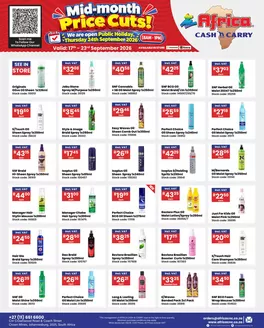 Africa Cash & Carry catalogue | Weekly Promo | 2026-09-17T00:00:00.000Z - 2026-09-23T00:00:00.000Z