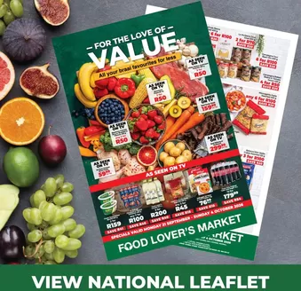 Food Lover's Market catalogue in Cape Town | For the Love of Value - National - 21 September - 4 October 2026 | 2026-09-20T00:00:00.000Z - 2026-10-04T00:00:00.000Z
