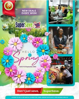 Super Save catalogue in Lephalale | Attractive special offers for everyone | 2026-09-19T00:00:00.000Z - 2026-09-23T00:00:00.000Z