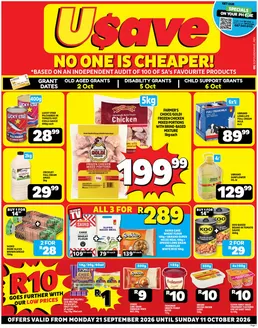 Usave catalogue | Ecusavepricesavings21sep11oct2026 | 2026-09-21T00:00:00.000Z - 2026-10-11T00:00:00.000Z