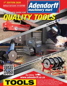 Adendorff Machinery Mart catalogue | Adendorff 1st ed 2026 eng online | 2026-09-21T00:00:00.000Z - 2026-10-05T00:00:00.000Z