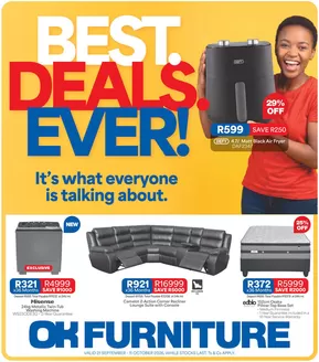 OK Furniture catalogue | Latest deals OK Furniture | 2026-09-21T00:00:00.000Z - 2026-10-11T00:00:00.000Z