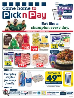 Pick n Pay catalogue | Pick n Pay Weekly Specials | 2026-09-21T00:00:00.000Z - 2026-09-27T00:00:00.000Z
