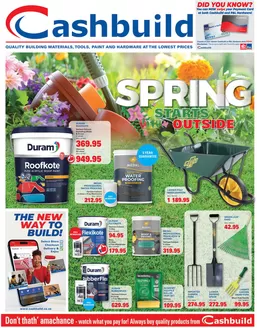 Cashbuild catalogue in Pretoria | Offers for bargain hunters | 2026-09-21T00:00:00.000Z - 2026-10-05T00:00:00.000Z