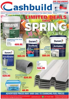 Cashbuild catalogue in | Top deals and discounts | 2026-09-01T00:00:00.000Z - 2026-11-30T00:00:00.000Z
