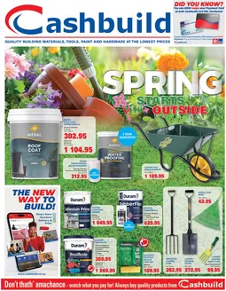 Cashbuild catalogue in Ga-Rankuwa | Exclusive deals and bargains | 2026-09-21T00:00:00.000Z - 2026-10-05T00:00:00.000Z
