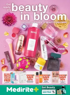 MediRite catalogue | Beauty In Bloom | 2026-09-22T00:00:00.000Z - 2026-10-18T00:00:00.000Z