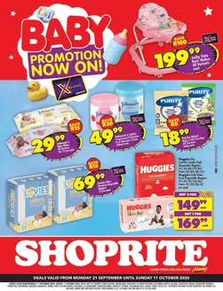 Shoprite catalogue | Shoprite Baby Savings Gauteng 21 September - 11 October | 2026-09-20T00:00:00.000Z - 2026-10-11T00:00:00.000Z