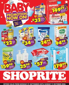 Shoprite catalogue in Kanyamazane | Shoprite Baby Savings KwaZulu-Natal 21 September - 11 October | 2026-09-20T00:00:00.000Z - 2026-10-11T00:00:00.000Z