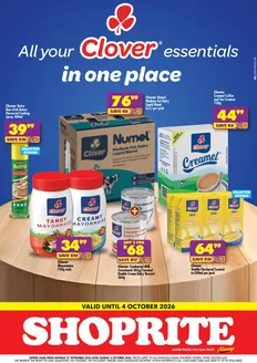 Shoprite catalogue in Mtubatuba | Shoprite weekly specials | 2026-09-20T00:00:00.000Z - 2026-10-04T00:00:00.000Z