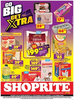 Shoprite catalogue in Kanyamazane | Shoprite Xtra Savings Western Cape 21 September - 11 October | 2026-09-20T00:00:00.000Z - 2026-10-11T00:00:00.000Z