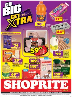 Shoprite catalogue in | Shoprite Xtra Savings Western Cape 21 September - 11 October | 2026-09-20T00:00:00.000Z - 2026-10-11T00:00:00.000Z