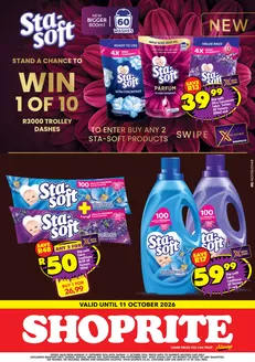 Shoprite catalogue in Kanyamazane | Shoprite Sta-soft Promotion Western Cape 21 September - 11 October | 2026-09-20T00:00:00.000Z - 2026-10-11T00:00:00.000Z