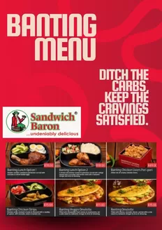Sandwich Baron catalogue | Sandwich Baron Sale | 2026-09-22T00:00:00.000Z - 2026-10-06T00:00:00.000Z