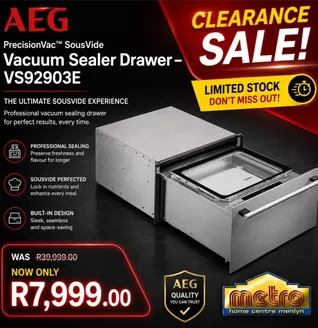 Metro Home Centre catalogue | Clearance Sale! | 2026-09-22T00:00:00.000Z - 2026-10-06T00:00:00.000Z