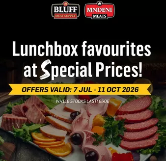 Bluff Meat Supply catalogue in Atteridgeville | Top offers for smart savers | 2026-07-07T00:00:00.000Z - 2026-10-11T00:00:00.000Z