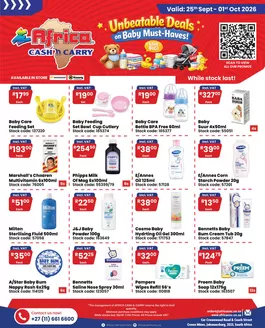 Africa Cash & Carry catalogue | Friday Promo | 2026-09-25T00:00:00.000Z - 2026-10-01T00:00:00.000Z