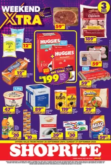 Shoprite catalogue in Somerset West | Shoprite Weekend Xtra 25 September - 27 September | 2026-09-24T00:00:00.000Z - 2026-09-27T00:00:00.000Z