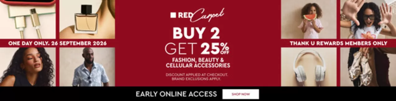 Edgars catalogue in Ba-Phalaborwa | Red Carpet | 2026-09-26T00:00:00.000Z - 2026-09-26T00:00:00.000Z