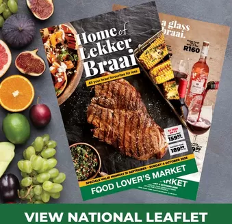 Food Lover's Market catalogue in Cape Town | Home of Lekker Braai - 21 September - 4 October 2026 | 2026-09-20T00:00:00.000Z - 2026-10-04T00:00:00.000Z