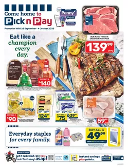 Pick n Pay catalogue in Pietermaritzburg | Pick n Pay Weekly Specials | 2026-09-28T00:00:00.000Z - 2026-10-04T00:00:00.000Z
