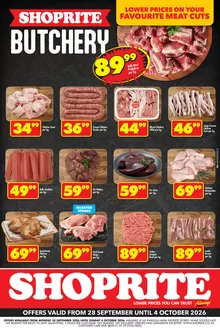 Shoprite catalogue in Ramsgate | Shoprite weekly specials | 2026-09-27T00:00:00.000Z - 2026-10-04T00:00:00.000Z