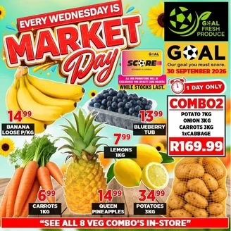 Goal Supermarket catalogue | Top deals for all customers | 2026-09-30T00:00:00.000Z - 2026-09-30T00:00:00.000Z