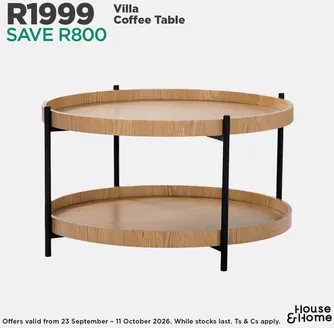 House & Home catalogue | Wide range of offers | 2026-09-23T00:00:00.000Z - 2026-10-11T00:00:00.000Z