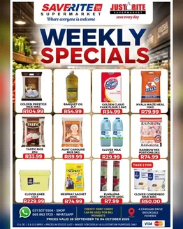 Saverite catalogue | Weekly Specials | 2026-09-30T00:00:00.000Z - 2026-10-04T00:00:00.000Z