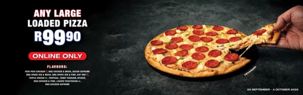 Roman's Pizza catalogue | Roman's Pizza Sale | 2026-09-30T00:00:00.000Z - 2026-10-04T00:00:00.000Z