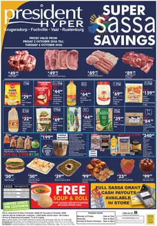 President Hyper catalogue | SASSA Super Savings | 2026-10-02T00:00:00.000Z - 2026-10-06T00:00:00.000Z