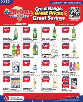 Africa Cash & Carry catalogue | Friday Promo | 2026-10-02T00:00:00.000Z - 2026-10-08T00:00:00.000Z