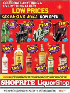 Shoprite LiquorShop catalogue | Special offers for you | 2026-10-04T00:00:00.000Z - 2026-10-18T00:00:00.000Z