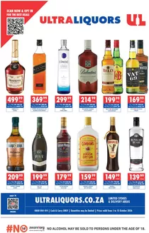 Ultra Liquors catalogue in Diepkloof | Ultra Liquors Sale | 2026-10-05T00:00:00.000Z - 2026-10-15T00:00:00.000Z