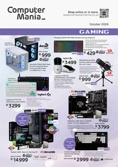 Computer Mania catalogue | Computer Mania Printers, Networking, Storage, Accessories | 2026-10-05T00:00:00.000Z - 2026-10-31T00:00:00.000Z